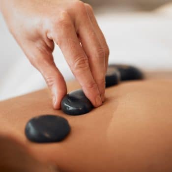Hot stone massage